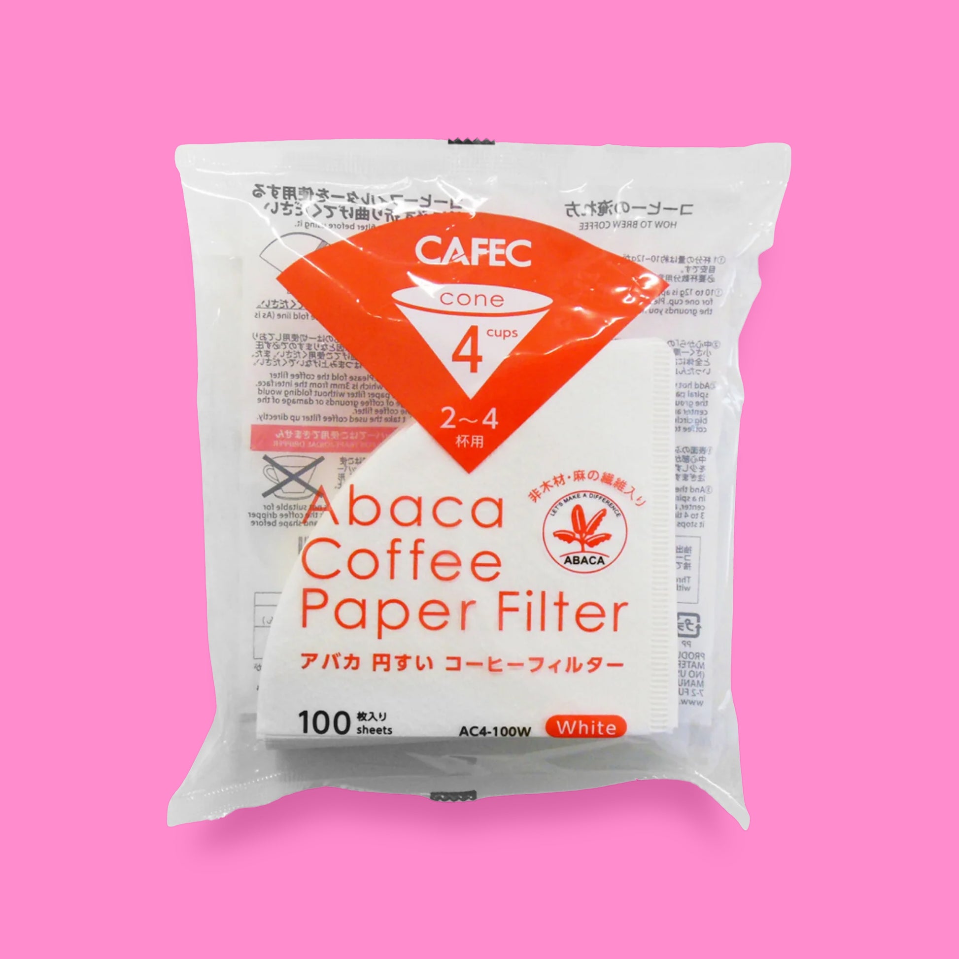 CAFEC ABACA V60 Filters
