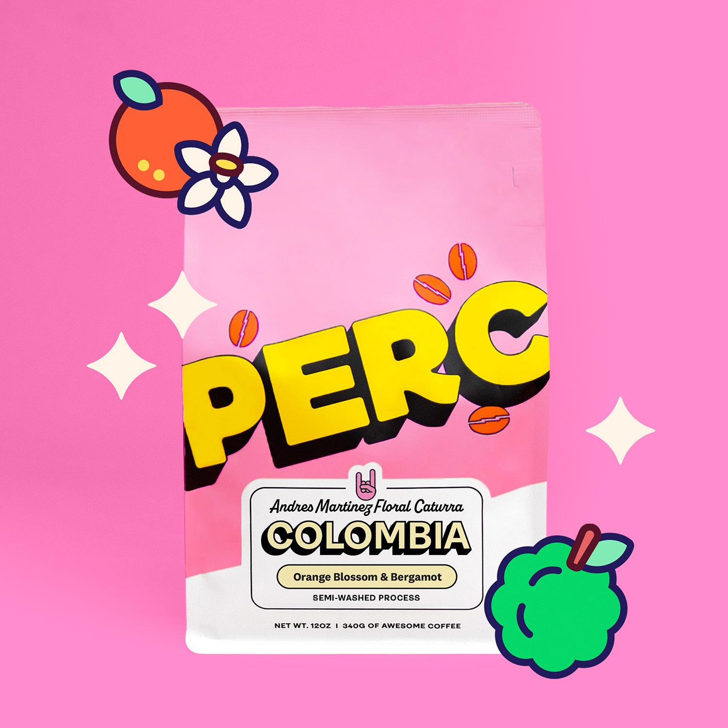 Colombia Andrés Martínez Floral Caturra – PERC COFFEE