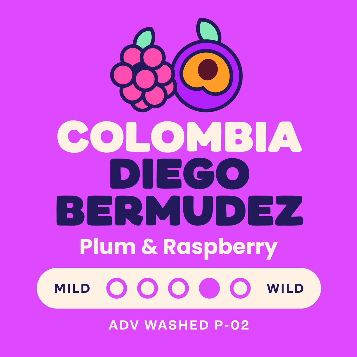 Colombia Diego Bermudez Red Plum