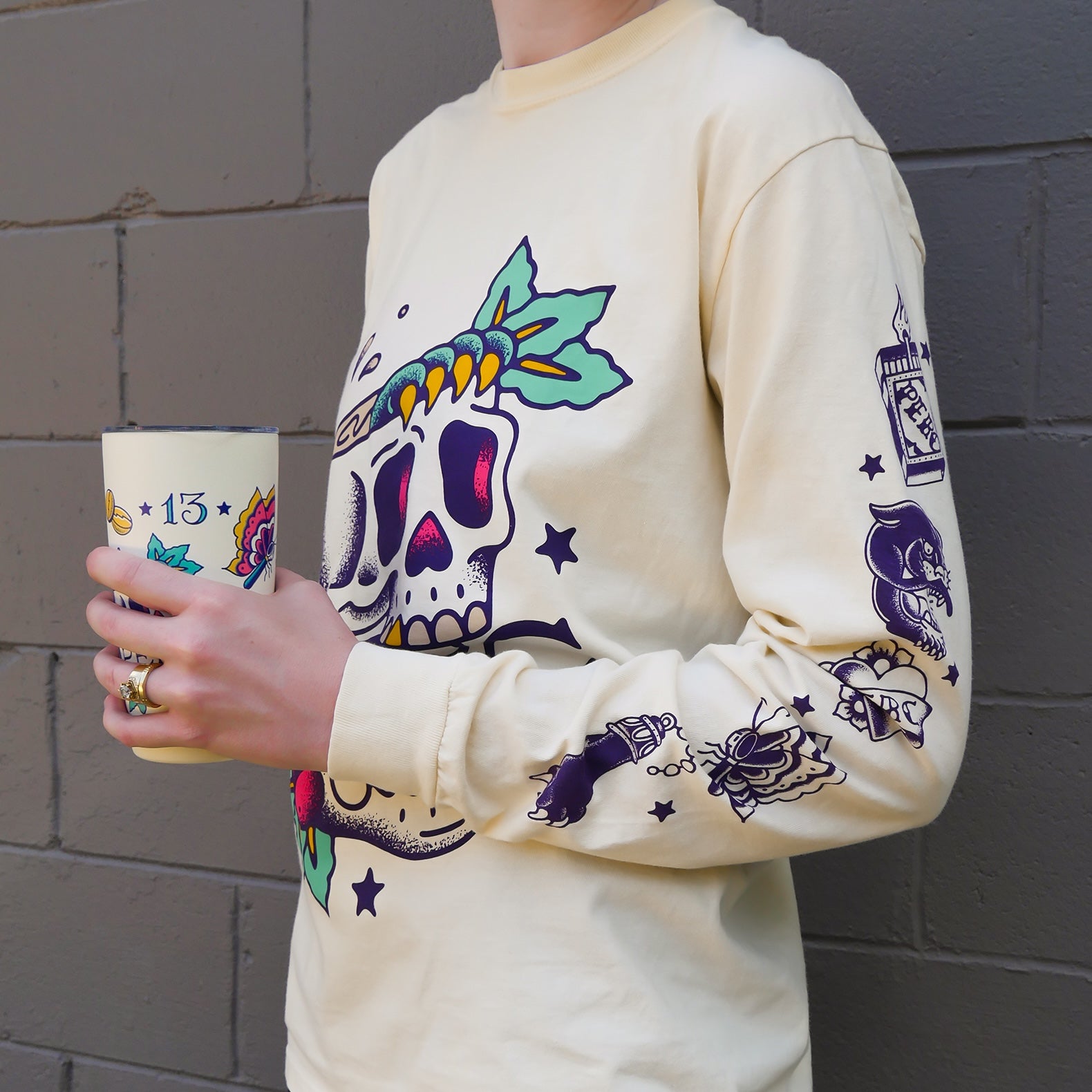 Tattoo Long Sleeve Tee