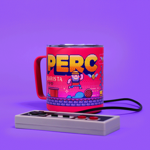 Pixel Camp Travel Mug