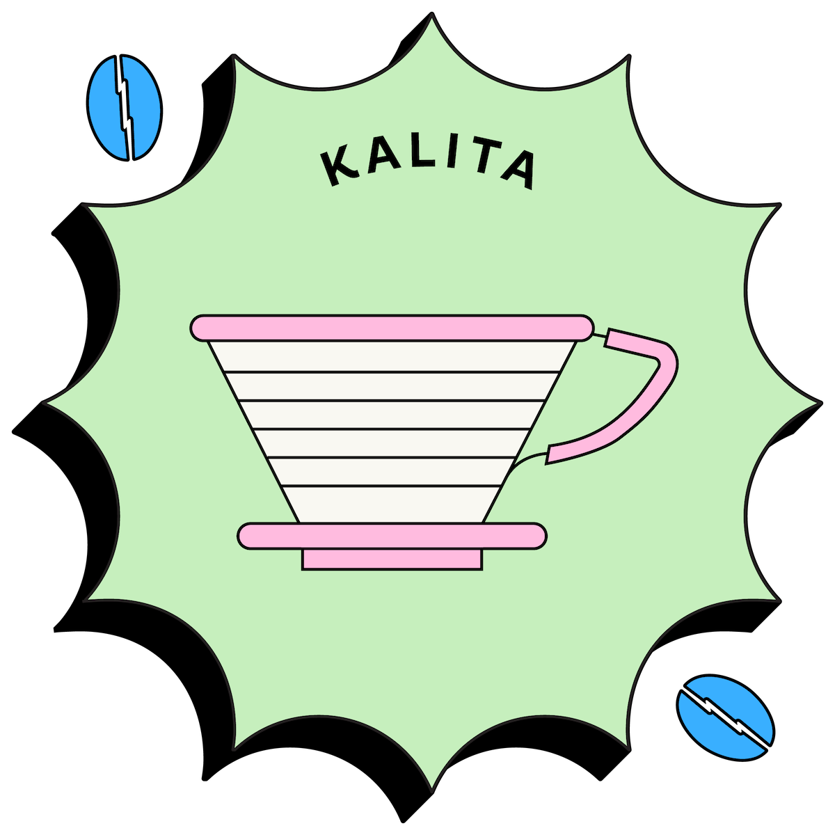 萃取指南：蛋糕杯 (Kalita Wave)
